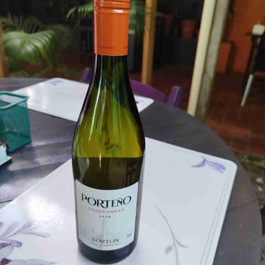 Vinho branco portenho Chardonnay 